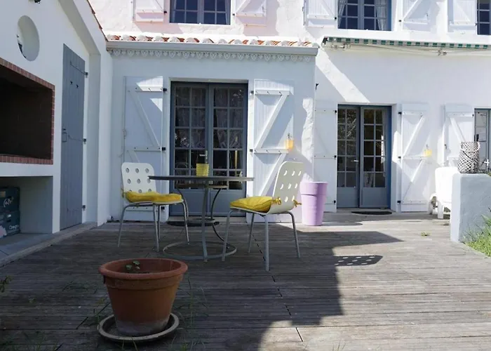 Maison Confortable Proche Commerces, Et Port - 6 Couchages, Jardin Clos Avec Terrasse Et Bbq - Fr-1-224b-453 Ferienhaus Noirmoutier-en-l'Ile